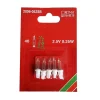 Konstsmide, guirlandes lumineuses de Noël 5 Ampoules De Rechange Enfichable Pour Guirlande Electrique, 2,5V - 0,25 W Discount