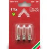 Konstsmide, guirlandes lumineuses de Noël 3 Ampoules De Rechange 23V, 3W Pour Chandelier Electrique 11 Lampes Clearance
