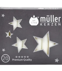 Muller, bougies pour carillons des anges 20 Bougies De Noël Pour Carillon Des Anges 12 Mm Hot