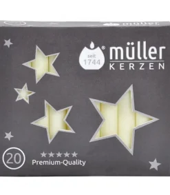 Muller, bougies pour carillons des anges 20 Bougies De Noël Pour Carillon Des Anges 12 Mm Hot