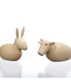 Schalling, crèche moderne Animaux Pour Crèche De Noël, L'Ane Et Le Boeuf, 8 Cm Hot