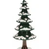 Hubrig, figurines pour enfant Arbre D'Hiver Avec Cristaux De Neige - Village De Noël Miniature New