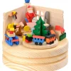 Graupner, décoration de sapin de Noël, Déco Noël enfant Boite A Musique Bois, Atelier Du Père Noël Sale