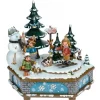 Hubrig, figurines pour enfant Boite A Musique Noël, Jeux D'Enfants Dans LÀ Neige Clearance