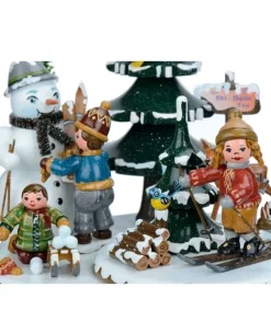 Hubrig, figurines pour enfant Boite A Musique Noël, Jeux D'Enfants Dans LÀ Neige Clearance