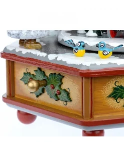 Hubrig, figurines pour enfant Boite A Musique Noël, Veillee Autour Du Sapin Clearance