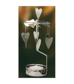 Pluto Produkter, déco de Noël Scandinave Bougeoir Carrousel Coeurs Saint-Valentin Hot