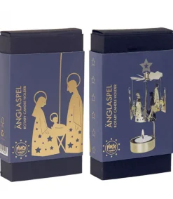 Pluto Produkter, déco de Noël Scandinave Bougeoir Carrousel Crèche Doree Nativite Clearance