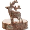 Waldfabrik, photophore en bois et étoile sapin de Noël Bougeoir En Bois Brame Du Cerf, 13 Cm Outlet