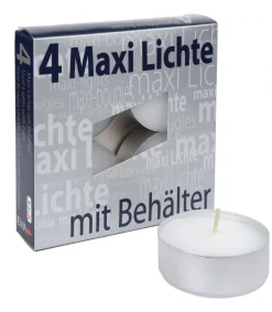 Ewa Kerzen, bougies de Noël et bougies de l'Avent Bougie Chauffe-Plat X 4 Sale