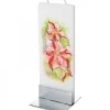 Flatyz, bougie décorative scandinave Bougie Décorative Poinsettia Sale