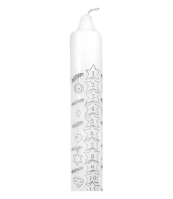 Ewa Kerzen, bougies de Noël et bougies de l'Avent Bougie De L'Avent Graduee, 25 Cm Outlet