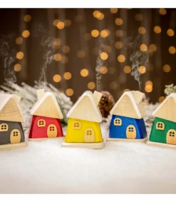 Hubrig, figurines pour enfant Brule-Encens Maison Rouge New