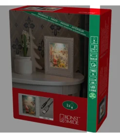 Konstsmide, guirlandes lumineuses de Noël Cadre Photo Lumineux Père Noël Avec Animaux Online