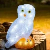 Konstsmide, guirlandes lumineuses de Noël Chouette Lumineuse Led En Acrylique, 27 Cm