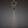 Konstsmide, guirlandes lumineuses de Noël Cime Sapin De Noël, Voile Guirlande Avec Etoile Doree, 274 Diodes Led Online