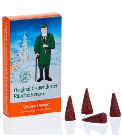 Crottendorf, cones d'encens Cone D'Encens Senteur Orange De Noël Hot
