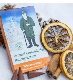 Crottendorf, cones d'encens Cone D'Encens Senteur Orange De Noël Hot