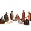 Köhler, Père Noël en bois Crèche De Noël Complete Avec 12 Personnages 12 Cm Online