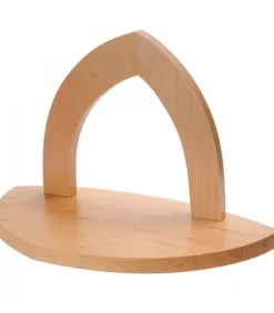 Schalling, crèche moderne Crèche De Noël Vide A Fabriquer En Bois, 20 Cm