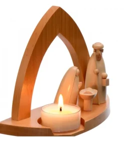 Schalling, crèche moderne Crèche Design Avec Bougeoir