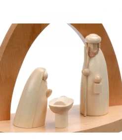 Schalling, crèche moderne Crèche Design En Bois En Forme D'Arche Clearance