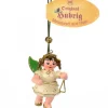 Hubrig, figurines pour enfant Déco Sapin De Noël, Ange Avec Un Triangle Discount