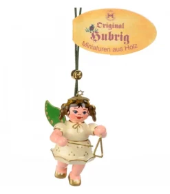 Hubrig, figurines pour enfant Déco Sapin De Noël, Ange Avec Un Triangle Discount