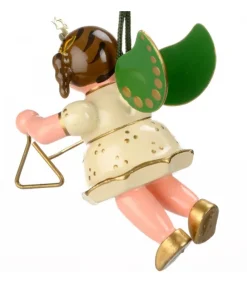 Hubrig, figurines pour enfant Déco Sapin De Noël, Ange Avec Un Triangle Discount