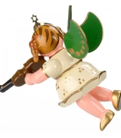 Hubrig, figurines pour enfant Déco Sapin De Noël, Ange Avec Un Violon Best