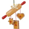 Hubrig, figurines pour enfant Déco Sapin De Noël D'Autrefois. Rouleau A Patisserie Et Gateaux Clearance
