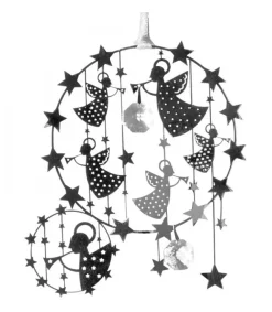Pluto Produkter, déco de Noël Scandinave Déco Sapin De Noël Design A Suspendre, Anges Avec Etoiles Discount