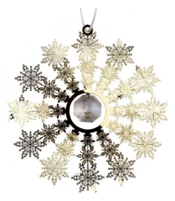 Pluto Produkter, déco de Noël Scandinave Déco Sapin Design, Flocon De Neige Avec Cristal Best