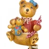 Hubrig, figurines pour enfant Déco Sapin Vintage, Maman Ours Et Ourson