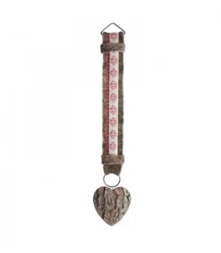 Waldfabrik, photophore en bois et étoile sapin de Noël Décoration Murale Montagne 46 Cm Avec Coeur Motif Rouge Online