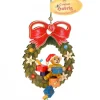 Hubrig, figurines pour enfant Décoration Sapin De Noël Vintage, Ourson Dans Couronne Hot