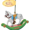 Hubrig, figurines pour enfant Décoration Sapin De Noël Vintage, Cheval A Bascule En Bois Sale