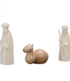 Schalling, crèche moderne Dromadaire En Bois Pour Crèche De Noël, 3 Cm Sale