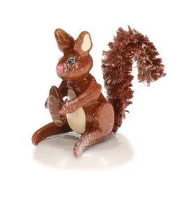 Hubrig, figurines pour enfant Ecureuil, Village De Noël Miniature