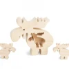 Waldfabrik, photophore en bois et étoile sapin de Noël Elan En Bois Avec Deux Enfants, 10 Cm Discount