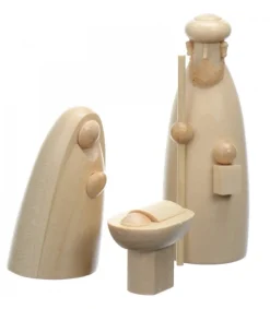 Schalling, crèche moderne Enfant Jesus, Marie Et Joseph, 12 Cm