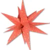 Riffelmacher et Weinberger Etoile Lumineuse Rouge En Papier 3D, A Suspendre, 45 Cm Best