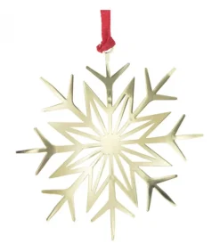 Pluto Produkter, déco de Noël Scandinave Etoile Metal Dore Design A Suspendre Au Sapin New
