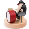Köhler, Père Noël en bois Figurine Musicien Jazz, Batteur Devant Batterie Sale