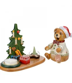 Hubrig, figurines pour enfant Figurine Porte Encens Ourson Et Bougeoir Online