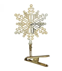Pluto Produkter, déco de Noël Scandinave Flocon De Neige A Clipser Sur Le Sapin De Noël Clearance