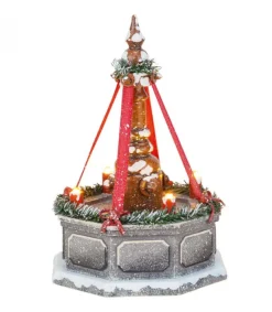 Hubrig, figurines pour enfant Fontaine De Village Miniature Avec Elairage Clearance