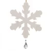 Waldfabrik, photophore en bois et étoile sapin de Noël Grand Flocon De Neige A Suspendre Avec Cristal Swarovski 12 Cm Discount
