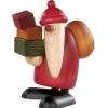 Köhler, Père Noël en bois Grand Père Noël Et Cadeaux, 19 Cm Outlet