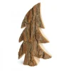 Waldfabrik, photophore en bois et étoile sapin de Noël Grand Sapin En Bois, Forme Penchee, 40 Cm Clearance